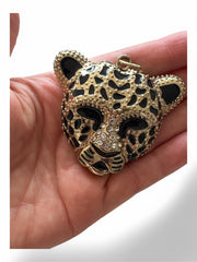 Large Leopard Necklace Pendant