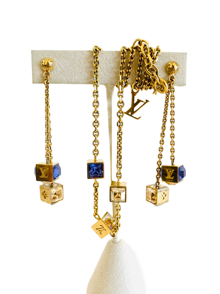 Louis Vuitton Men's Collier Plakes Gambling Necklace