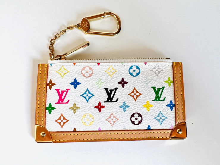 Louis Vuitton, Bags, Multi Color Louis Vuitton Key Pouch
